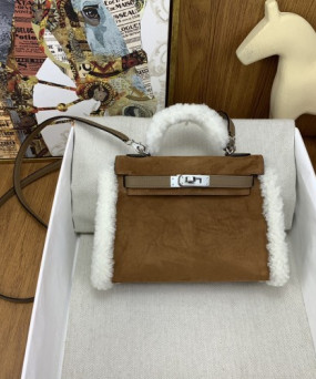 에르메스 미니 켈리 테디 20cm 골드